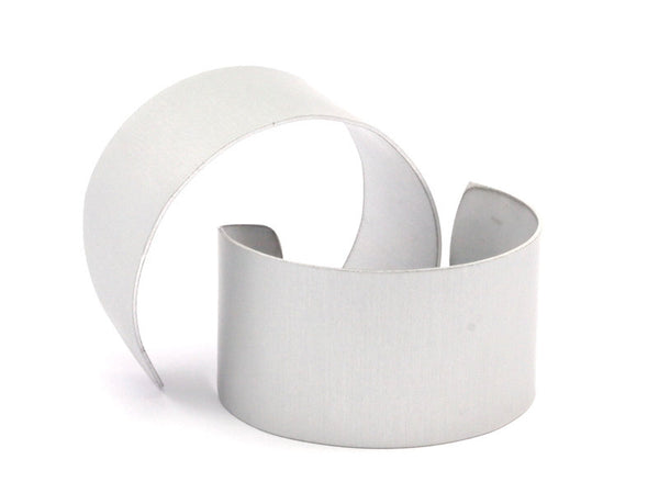 Aluminum Cuff Blank - 4 Aluminum Cuff Bracelet Blank Bangles  (150x35x0.90mm) T112