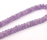 Lavender Amethyst  8mm Disco Faceted gemstone Beads Full Strand T05