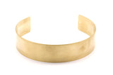 Brass Choker ,1 piece Neck Cuff with 2 Holes (25x270mm) B0109 BRC258