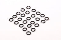 Black 3mm Jump Ring - 500 Oxidized Brass Black Jump Rings (3x0.50mm) J001 S453