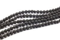 LAVA Stone Round Beads 15.5 inches Full Strand  (6.5mm) T009