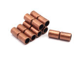 5 Copper Magnetic Clasp For 5mm Leather Cord 20x6mm  Y156