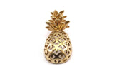 925 Slver Pineapple Pendant - 925 Silver Pineapple Pendants (30x13.4x6.3mm) N0250