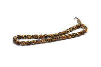 33 Pieces Amber Rosary (10x9mm) T094