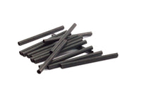 Black Tube Beads, 50 Oxidized Brass Tube Beads Beads (3x40mm) Bs 1444 S428