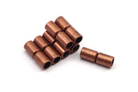 5 Copper Magnetic Clasp For 5mm Leather Cord 20x6mm  Y156