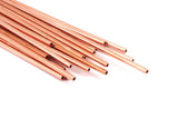 Himmeli Copper Tubes - 20 Raw Copper Tube Beads (2x120mm) D0364