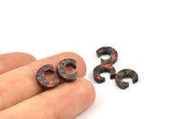 Opal C Letter - Snythetic Opal Initial Letter (10x8x2.50mm) F033