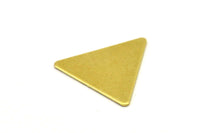12mm Brass Triangle, 250 Raw Brass Triangles, Stamping Blanks (12x14mm) Brs 3016 A0411