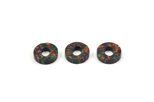 Opal O Letter - Snythetic Opal Initial Letter (10x2.50mm)
