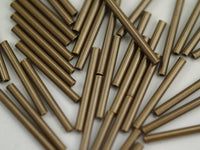 Bronze Metal Tube, 50 Antique Bronze Tone Copper Tube Spacer Bead ,charms,findings (20x2mm) K194