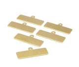 Brass Bracelet Parts, 24 Raw Brass Bracelet Parts, Connectors (30x10x0.80mm) Brc248--d0415
