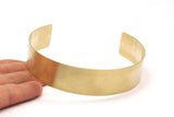 Brass Choker ,1 piece Neck Cuff with 2 Holes (25x270mm) B0109 BRC258