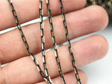Solder Chain, Brass Chain, 5 Meters - 16.5 Feet (6x2.7 Mm) Brass Soldered Chain - Brs4570 ( Z098 )
