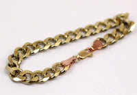 Big Brass Chain, 1 20 Cm Huge Faceted Raw Brass Soldered Bracelet Chain (12.50x9mm) W56