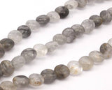 Cloudy Quartz 8x4 Mm Gemstone Beads 15.5 Inches Full Strand G196 T022