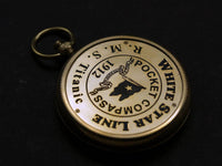 Brass Compass Charm, Brass Compass Charms, Pendants, Findings (50mm)