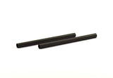 Black Choker Findings, 6 Black Oxidized Brass Tubes (6x90mm) Bs 1539 S117
