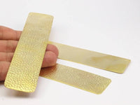 Brass Bracelet Blank, 2 Raw Brass Cuff Bracelet Blanks (30x150x0.80mm) Brc164
