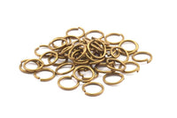 10mm Jump Ring -200 Antique Brass Round Jump Rings Connectors Findings (10mm) R-10 A0333