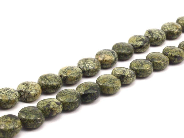 12mm Coin Gemstone Beads 15.5 Inches Full Strand G251