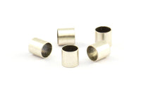 Antique Silver Tube Bead, 50 Antique Silver Plated Brass Tube Beads (5x5mm) Bs 1460 H0318