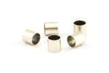 Antique Silver Tube Bead, 50 Antique Silver Plated Brass Tube Beads (5x5mm) Bs 1460 H0318