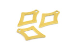 Brass Arrow Charm, 25 Raw Brass Arrow Head Charms, Findings (17x12mm) Brs 1996 A0640