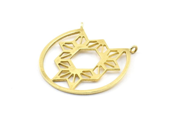 Pirinç Dokulu Kolye, 2 Halka, Tılsımlar, Bulgular, Küpeler (34x1mm) BS 2065 ile 3 Ham Pirinç Dokulu Kolye