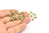 Brass Parrot Claps, 12 Raw Brass Lobster Claw Clasps (8.5x5mm) E091