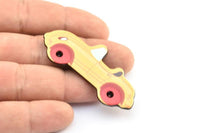 Fridge Magnet Parts, 3 Fridge Plastic Car Magnet Parts (57x25x2.3mm)
