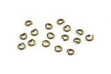 3mm Jump Ring - 200 Antique Brass Jump Rings (3x0.60mm) A0374