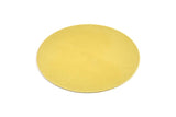 Shiny Huge Blank, 10 Huge Raw Brass Round Stamping Blanks (32mm) Brs 1452-4 A0420