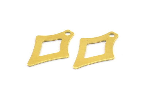 Brass Arrow Charm, 25 Raw Brass Arrow Head Charms, Findings (17x12mm) Brs 1996 A0640