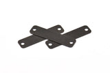 Black Rectangle, 5 Oxidized Brass Black Huge Rectangle Stamping Blank With 2 Holes, Findings (40x10mm) Brs 715-2 A0341 S662