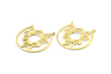 Pirinç Dokulu Kolye, 2 Halka, Tılsımlar, Bulgular, Küpeler (34x1mm) BS 2065 ile 3 Ham Pirinç Dokulu Kolye