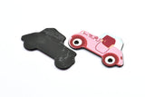 Fridge Magnet Parts, 3 Fridge Plastic Car Magnet Parts (49x29x2.2mm)