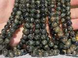 Kambaba Jasper 8mm Round Gemstone Beads 15.5 Inc Full Strand G107
