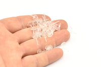 Akrilik Küpe Direği, 12 Japon Akrilik Küpe Çivisi Direği 6 mm Ped (X-87)