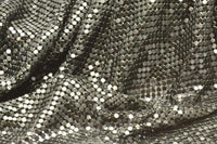 Brass Fabric Chain, Shiny Black Raw Brass Mesh (1500mmx400mm)
