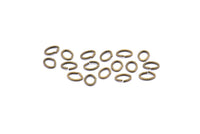 Oval Jump Ring, 500 Antique Brass Oval Jump Rings (4x3x0.5mm) A1032