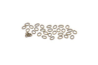 Oval Jump Ring, 250 Antique Brass Oval Jump Rings (6x5x0.8mm) A1049