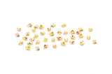 Gold Chain Connector, 250 Gold Tone Brass Ball Chain Connector Clasps (1.5mm) A1105