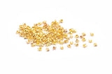 Gold Chain Connector, 250 Gold Tone Brass Ball Chain Connector Clasps (1.5mm) A1105