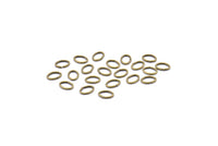 Oval Jump Ring, 100 Antique Brass Oval Jump Rings (7x5x0.9mm) A1068