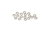 6mm Jump Ring, 250 Antique Brass Jump Rings (6x0.8mm) A1043