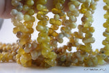 Full Strand Yellow Opal 12mm  Sandglass Gemstone Beads G12