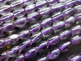 Amethyst 9mm Barrel  Gemstone Beads 15.5 Inches Full Strand G47