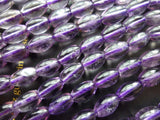 Amethyst 9mm Barrel  Gemstone Beads 15.5 Inches Full Strand G47   T061