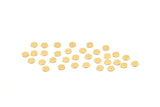 Brass Hexagon Blank, 250 Raw Brass Hexagon Stamping Blanks, Stamping Tags (4x0.80mm) D1212